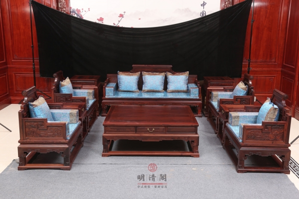 紫檀-沙發(fā)十件套